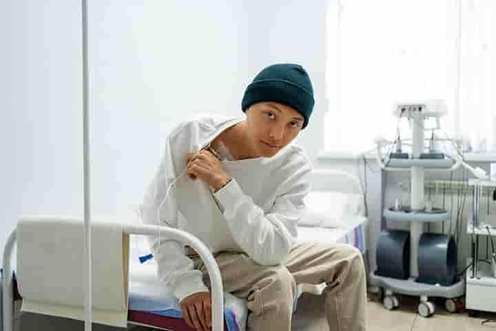 ผู้ป่วยมะเร็งองคชาตรับคีโม